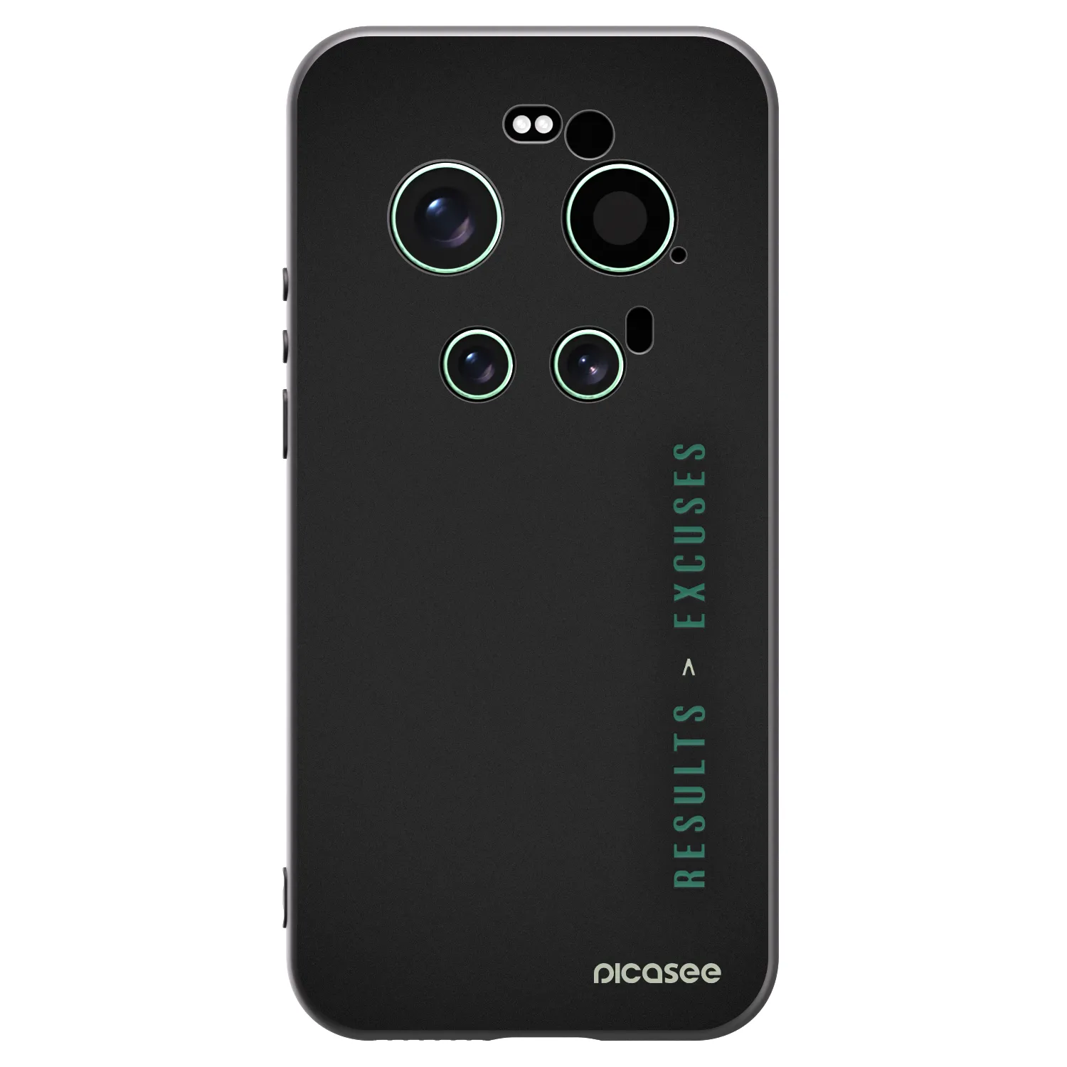 Picasee silikonový černý obal pro Xiaomi 17 Ultra - Results x Excuses