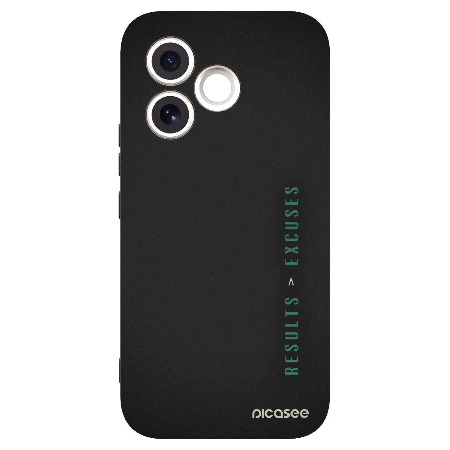 Picasee silikonový černý obal pro Honor 600 Lite - Results x Excuses