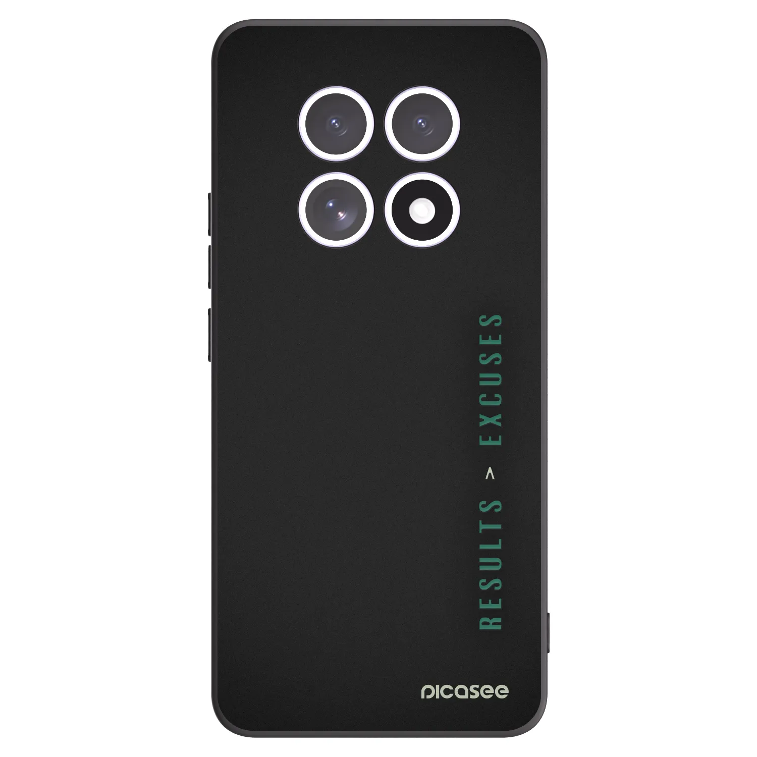 Picasee silikonový černý obal pro Xiaomi Redmi Note 15 5G - Results x Excuses