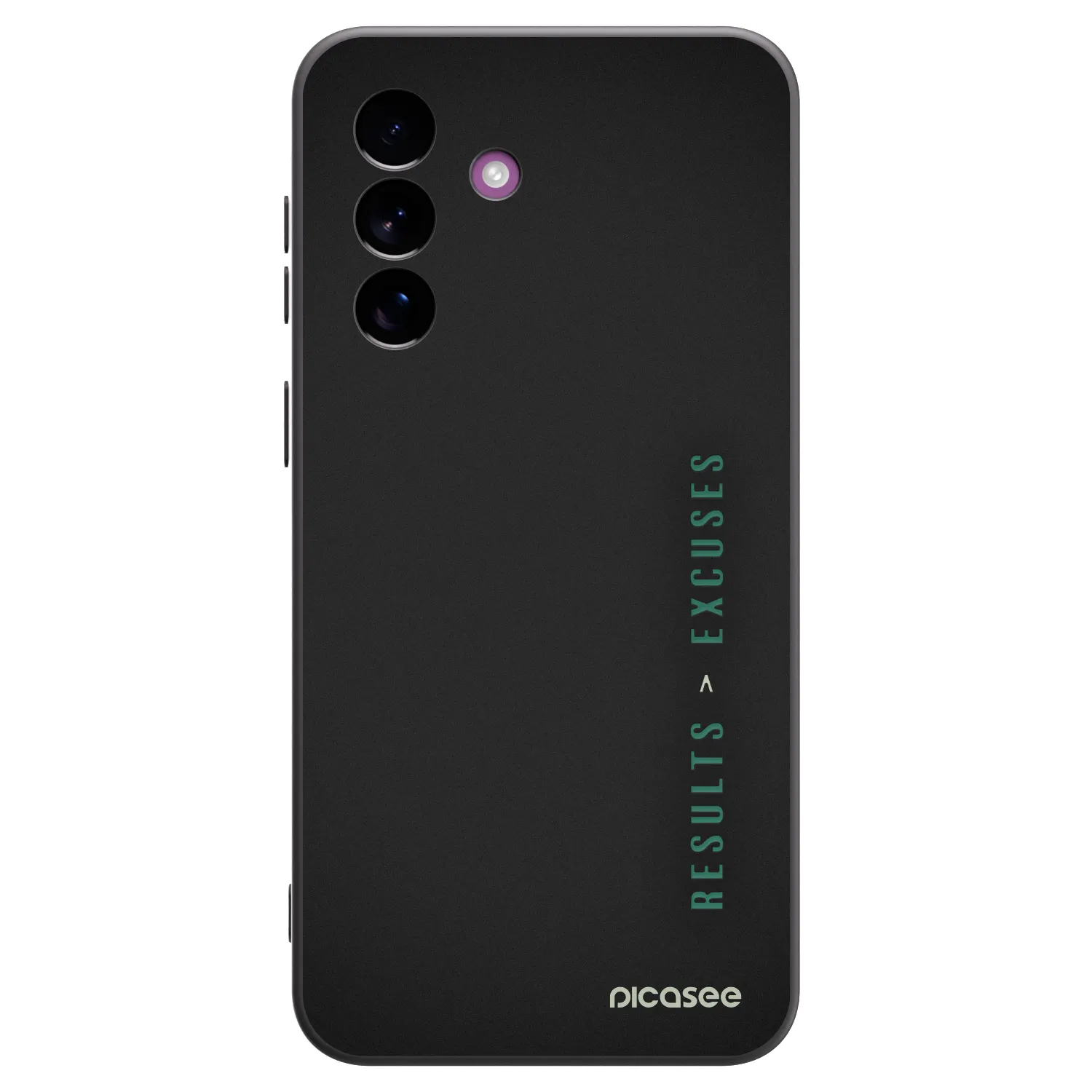 Picasee silikonový černý obal pro Samsung Galaxy A37 - Results x Excuses