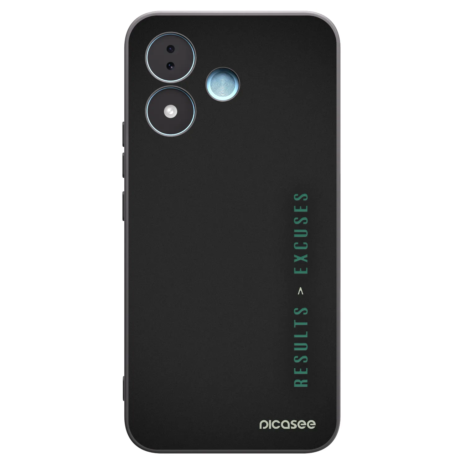 Picasee silikonový černý obal pro Xiaomi Redmi Note 17 5G - Results x Excuses