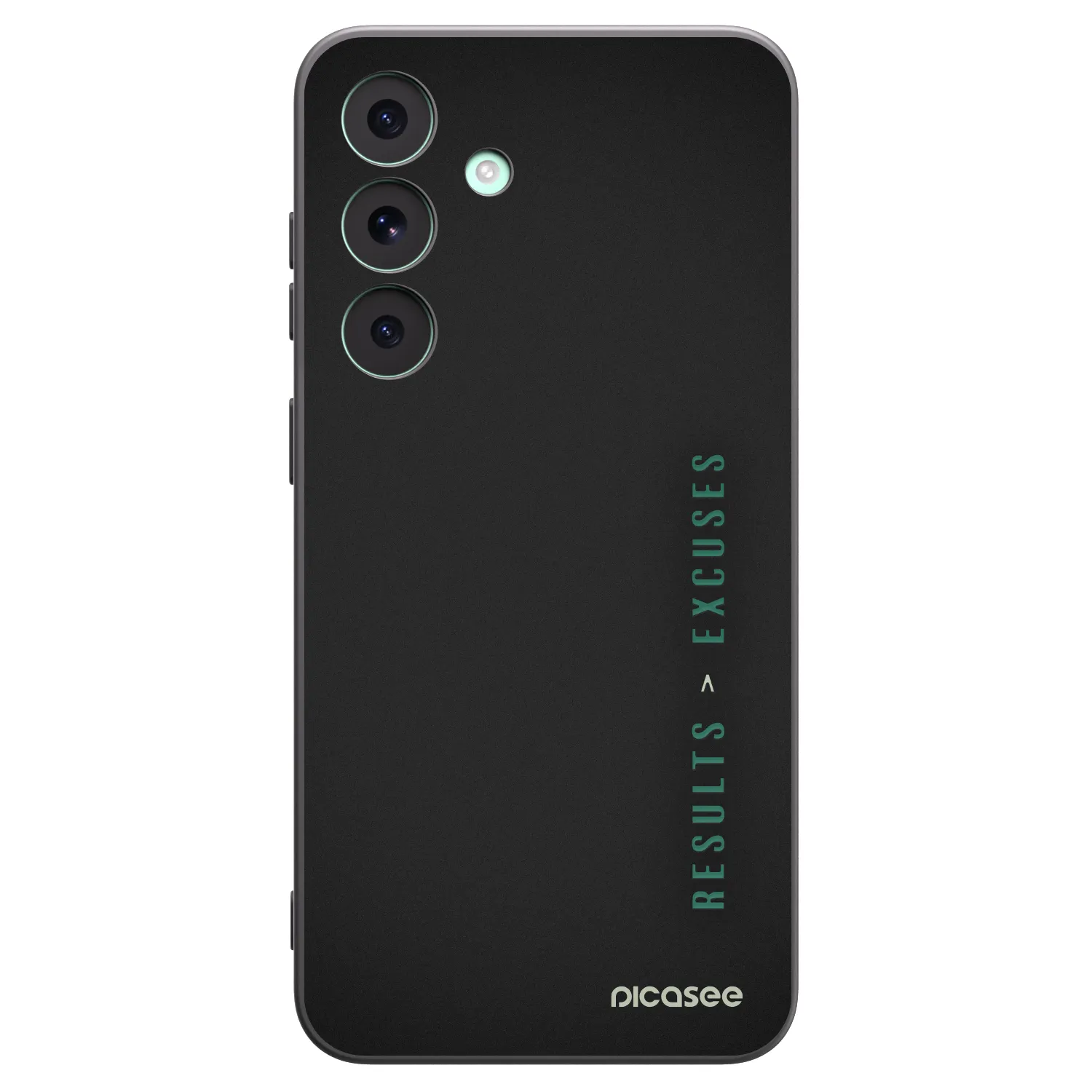 Picasee silikonový černý obal pro Samsung Galaxy S26 FE - Results x Excuses
