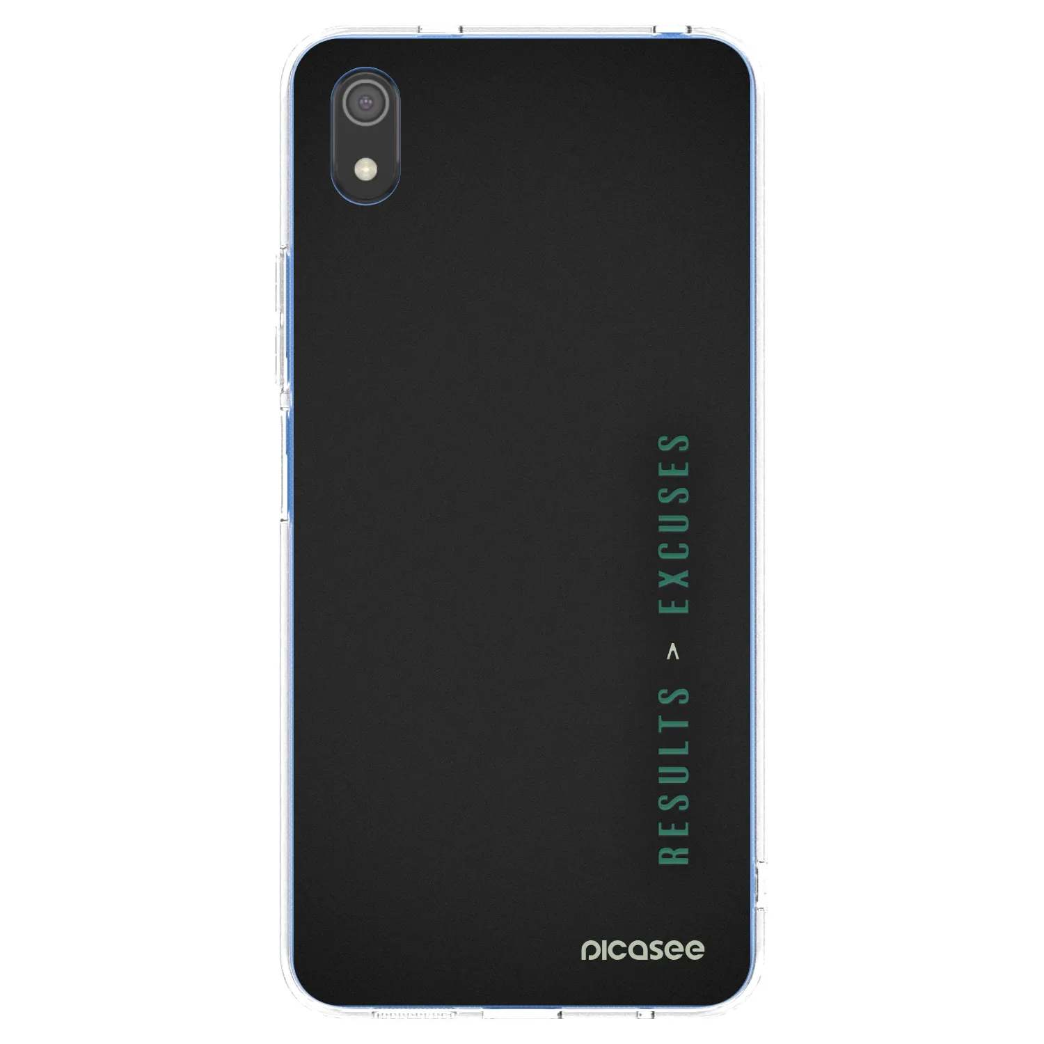 Picasee silikonový průhledný obal pro Xiaomi Redmi 7A - Results x Excuses