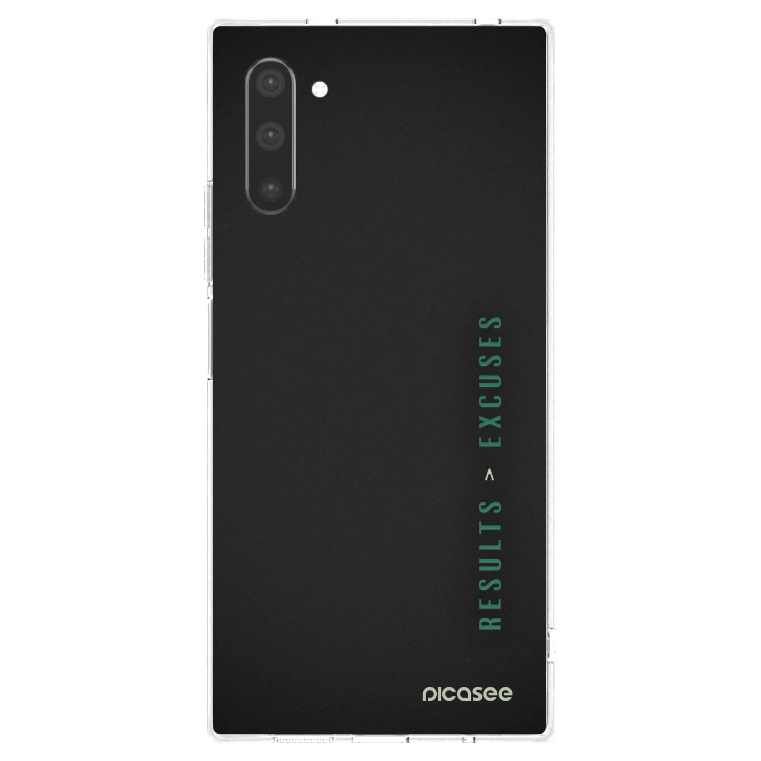 Picasee silikonový průhledný obal pro Samsung Galaxy Note 10 N970F - Results x Excuses