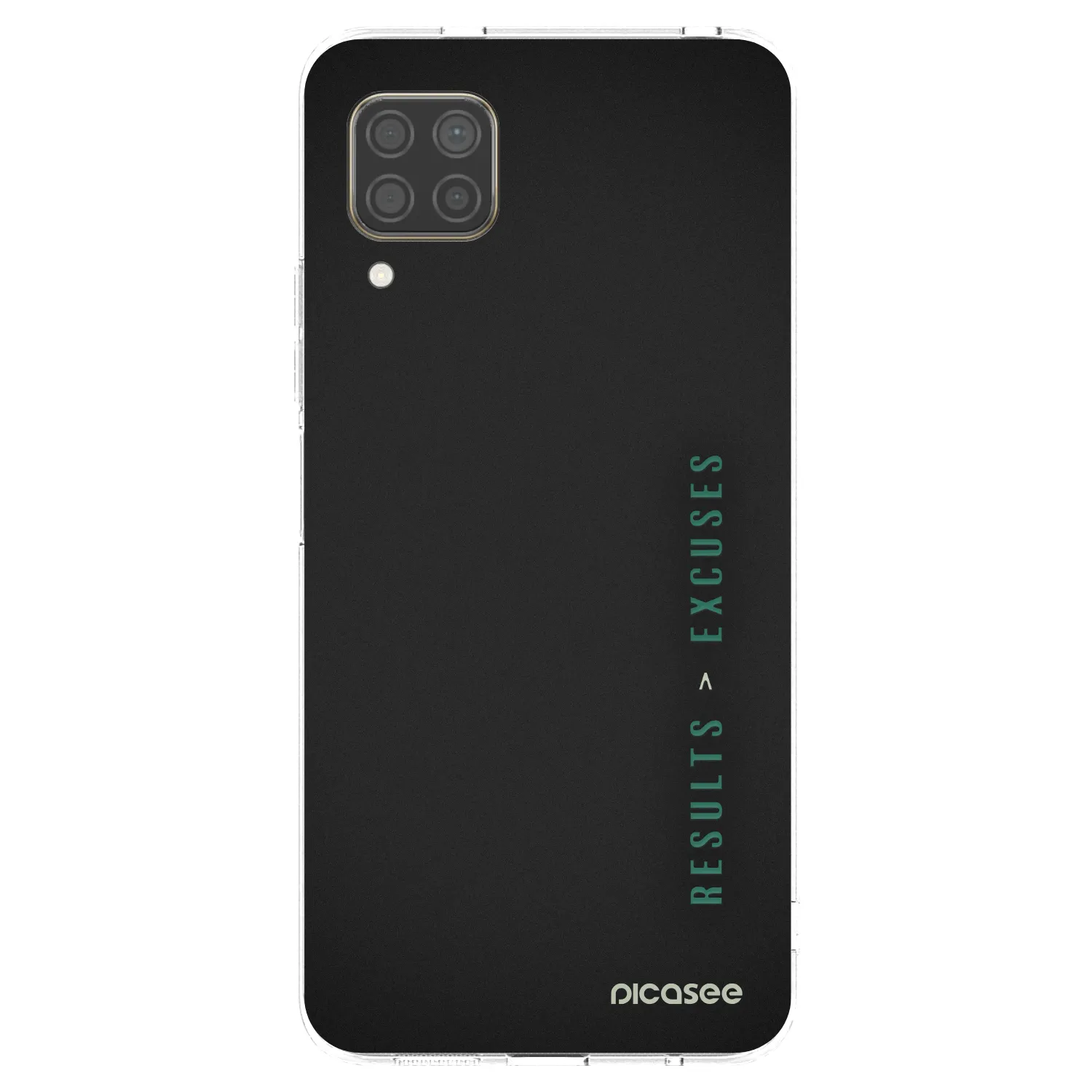 Picasee silikonový průhledný obal pro Huawei P40 Lite - Results x Excuses
