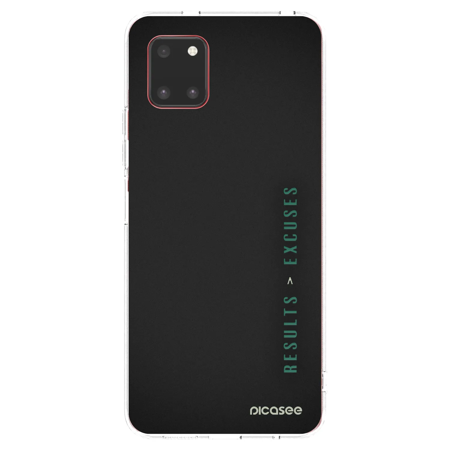 Picasee silikonový průhledný obal pro Samsung Galaxy Note 10 Lite N770F - Results x Excuses