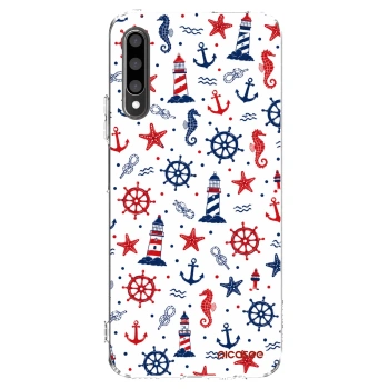 Picasee silikonový průhledný obal pro Honor 9X Pro - Sailor Vibes