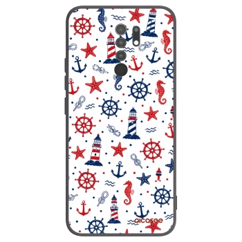 Picasee silikonový černý obal pro Xiaomi Redmi 9 - Sailor Vibes