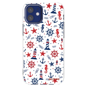 Picasee silikonový průhledný obal pro Apple iPhone 12 mini - Sailor Vibes