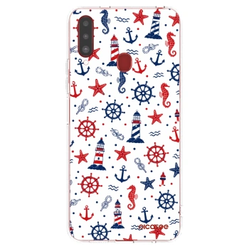 Picasee silikonový průhledný obal pro Samsung Galaxy A20s - Sailor Vibes