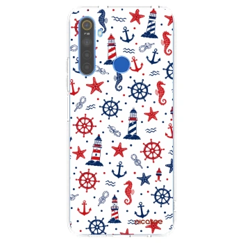 Picasee silikonový průhledný obal pro Realme 5 - Sailor Vibes