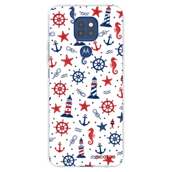Picasee silikonový průhledný obal pro Motorola Moto G9 Play - Sailor Vibes