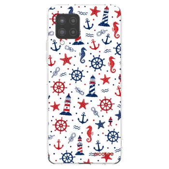 Picasee silikonový průhledný obal pro Samsung Galaxy A42 A426B - Sailor Vibes