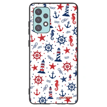 Picasee silikonový černý obal pro Samsung Galaxy A72 A725F - Sailor Vibes