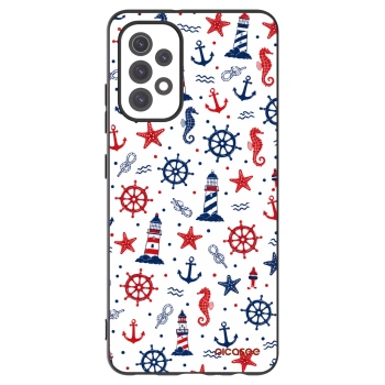 Picasee silikonový černý obal pro Samsung Galaxy A32 5G A326B - Sailor Vibes