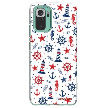 Picasee silikonový průhledný obal pro Xiaomi Redmi Note 10 Pro - Sailor Vibes