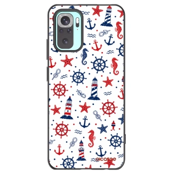 Picasee silikonový černý obal pro Xiaomi Redmi Note 10 Pro - Sailor Vibes
