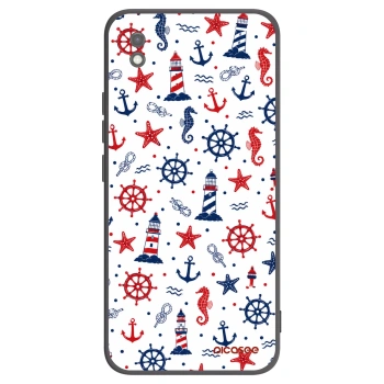 Picasee silikonový černý obal pro Xiaomi Redmi 9AT - Sailor Vibes