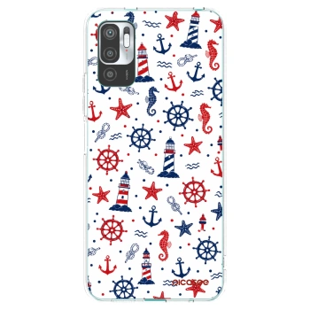 Picasee silikonový průhledný obal pro Xiaomi Redmi Note 10 5G - Sailor Vibes