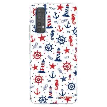 Picasee silikonový průhledný obal pro Realme 7 - Sailor Vibes