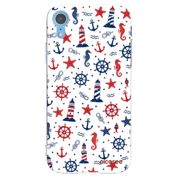 Picasee silikonový průhledný obal pro Apple iPhone XR - Sailor Vibes