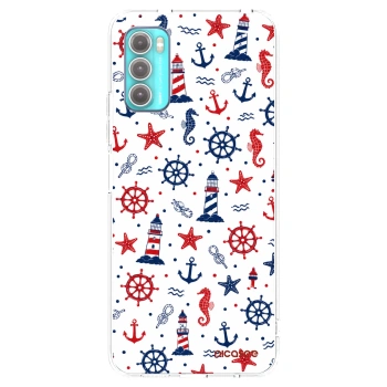 Picasee silikonový průhledný obal pro Motorola Moto G60 - Sailor Vibes