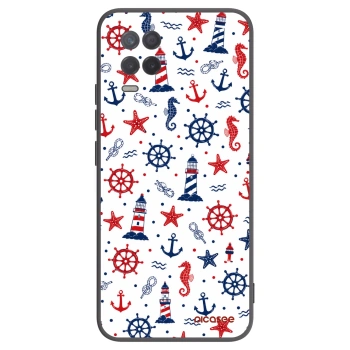 Picasee silikonový černý obal pro Realme 8 5G - Sailor Vibes