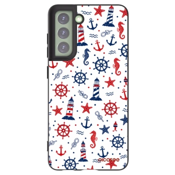 Picasee silikonový černý obal pro Samsung Galaxy S21 FE 5G - Sailor Vibes