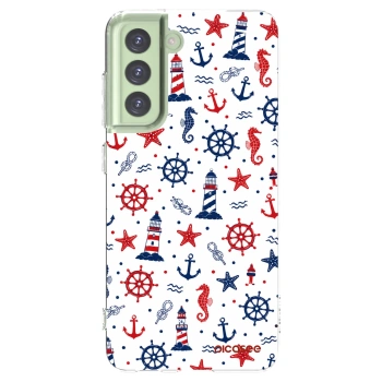 Picasee silikonový průhledný obal pro Samsung Galaxy S21 FE 5G - Sailor Vibes