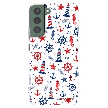 Picasee silikonový průhledný obal pro Samsung Galaxy S22+ 5G - Sailor Vibes