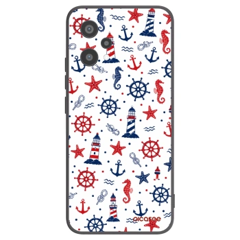 Picasee silikonový černý obal pro Realme 9 Pro 5G - Sailor Vibes