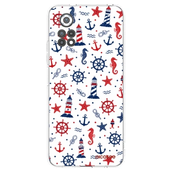 Picasee silikonový průhledný obal pro Xiaomi Poco X4 Pro 5G - Sailor Vibes