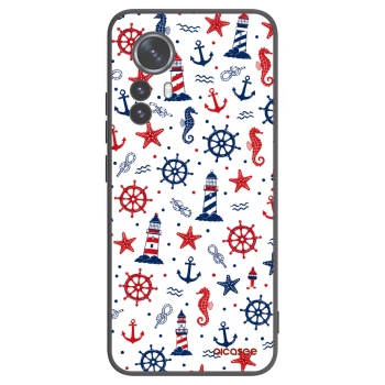 Picasee silikonový černý obal pro Xiaomi 12 Pro - Sailor Vibes