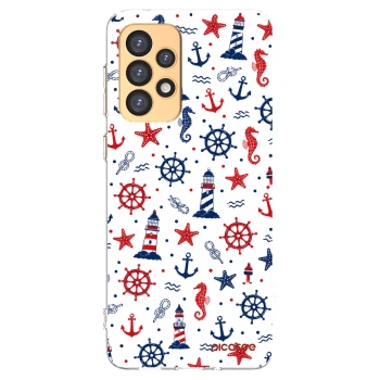 Picasee silikonový průhledný obal pro Samsung Galaxy A33 5G A336 - Sailor Vibes