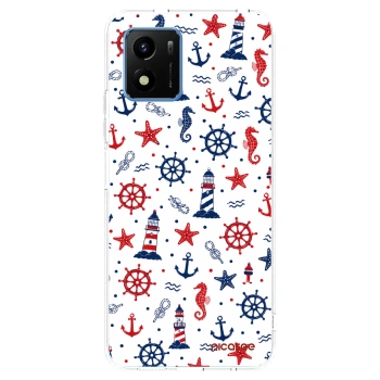 Picasee silikonový průhledný obal pro Vivo Y01 - Sailor Vibes