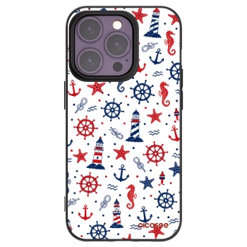 Picasee silikonový černý obal pro Apple iPhone 14 Pro - Sailor Vibes