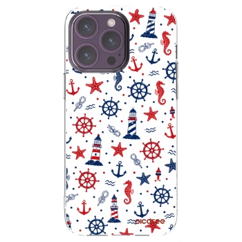 Picasee silikonový průhledný obal pro Apple iPhone 14 Pro Max - Sailor Vibes