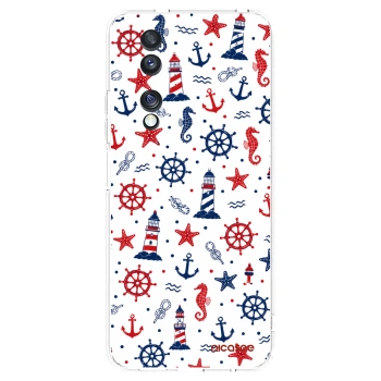 Picasee silikonový průhledný obal pro Honor 70 - Sailor Vibes