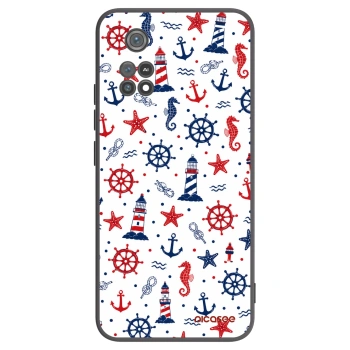 Picasee silikonový černý obal pro Xiaomi Poco M4 Pro - Sailor Vibes