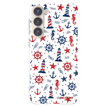 Picasee silikonový průhledný obal pro Samsung Galaxy S23+ 5G - Sailor Vibes