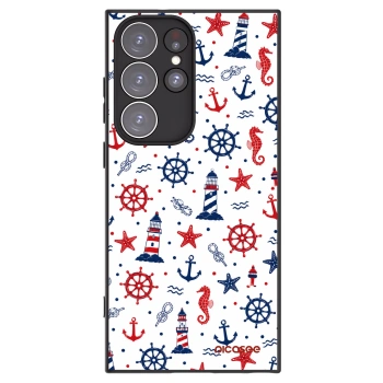 Picasee silikonový černý obal pro Samsung Galaxy S23 Ultra 5G - Sailor Vibes