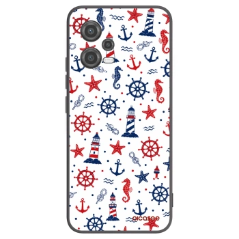Picasee silikonový černý obal pro Xiaomi Poco X5 - Sailor Vibes