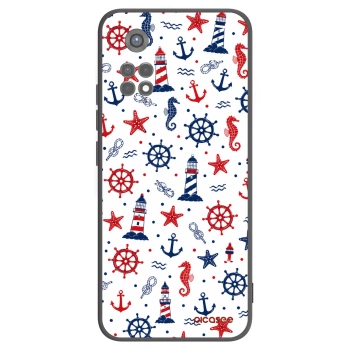 Picasee silikonový černý obal pro Xiaomi Redmi Note 11S 5G - Sailor Vibes