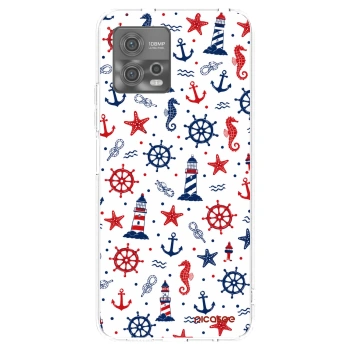 Picasee silikonový průhledný obal pro Motorola Moto G72 - Sailor Vibes