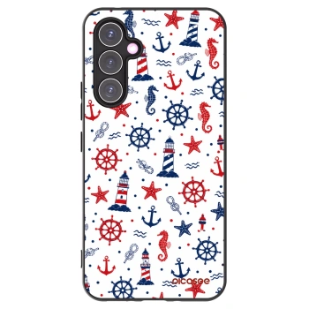 Picasee silikonový černý obal pro Samsung Galaxy A54 5G A546B - Sailor Vibes