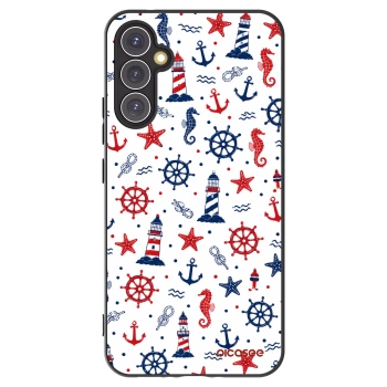 Picasee silikonový černý obal pro Samsung Galaxy A34 5G A346B - Sailor Vibes
