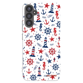 Picasee silikonový průhledný obal pro Samsung Galaxy A34 5G A346B - Sailor Vibes