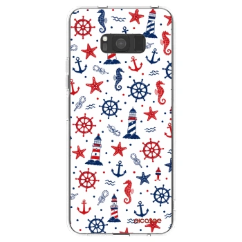 Picasee silikonový průhledný obal pro Samsung Galaxy S8 G950F - Sailor Vibes