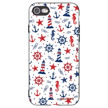 Picasee silikonový černý obal pro Apple iPhone 7 - Sailor Vibes