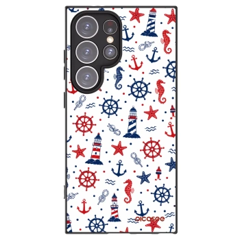 Picasee silikonový černý obal pro Samsung Galaxy S24 Ultra S928B 5G - Sailor Vibes